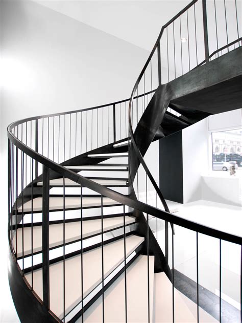 helicoidal metal stairs fabricators near me|Duvinage and Sharon Stairs .